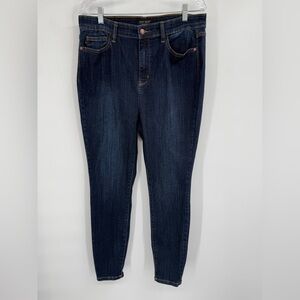Judy Blue‎ Jeans Womens Plus Skinny Fit Dark Wash Blue Jeans JB82409DK-PL 15/32